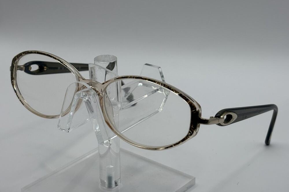 Silhouette SPX 1928 20 6057 Brown Gold Oval Eyeglass Frames 50-15-125